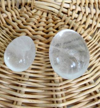 Preview: Girasol Edelstein-Eier,  ca. 4 cm, Made in Germany